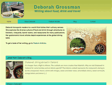 Tablet Screenshot of deborahgrossman.com